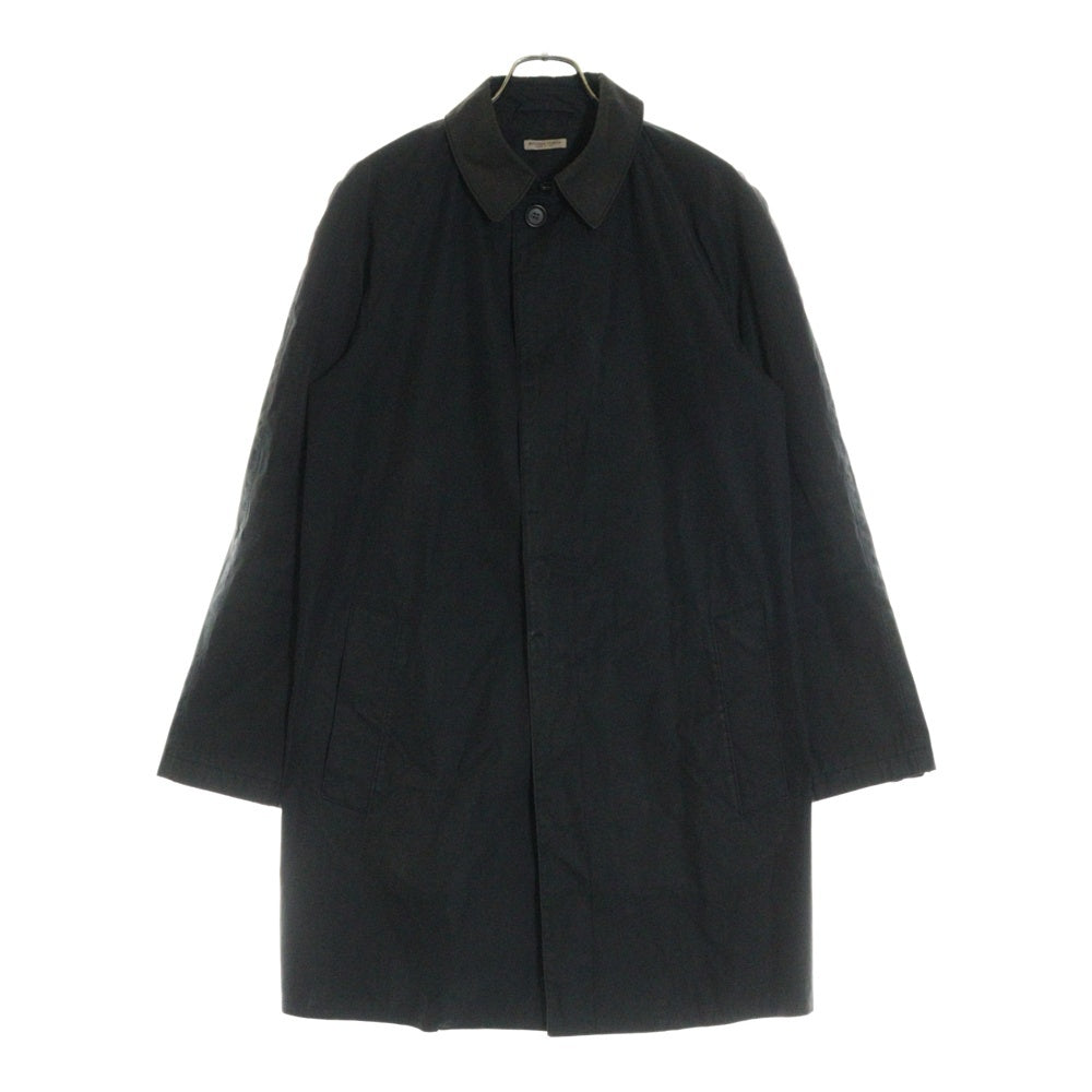 BOTTEGA VENETA(ボッテガヴェネタ) コットン ステンカラーコート ブラック 307868 VAQ82