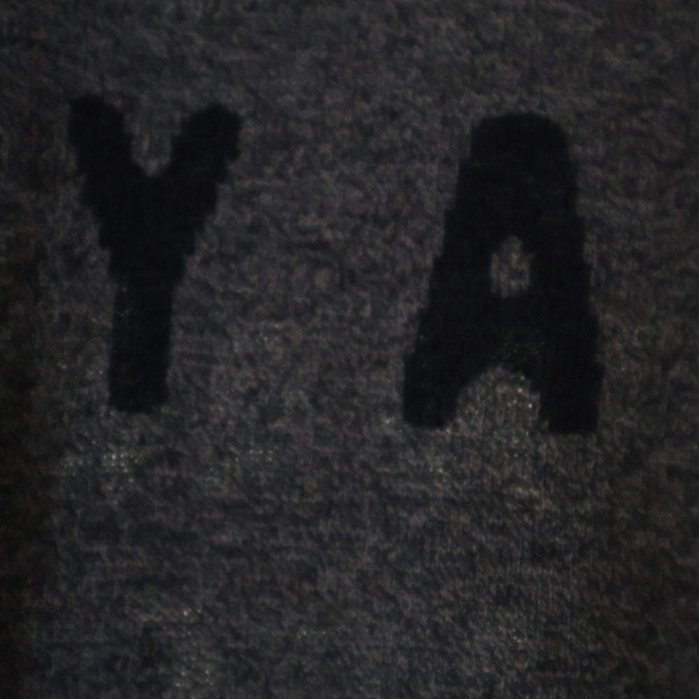 HUMAN MADE(ヒューマンメイド) 22AW HEART L/S KNIT SWEATER ハートロゴ コットン ウール ニット セーター グレー
