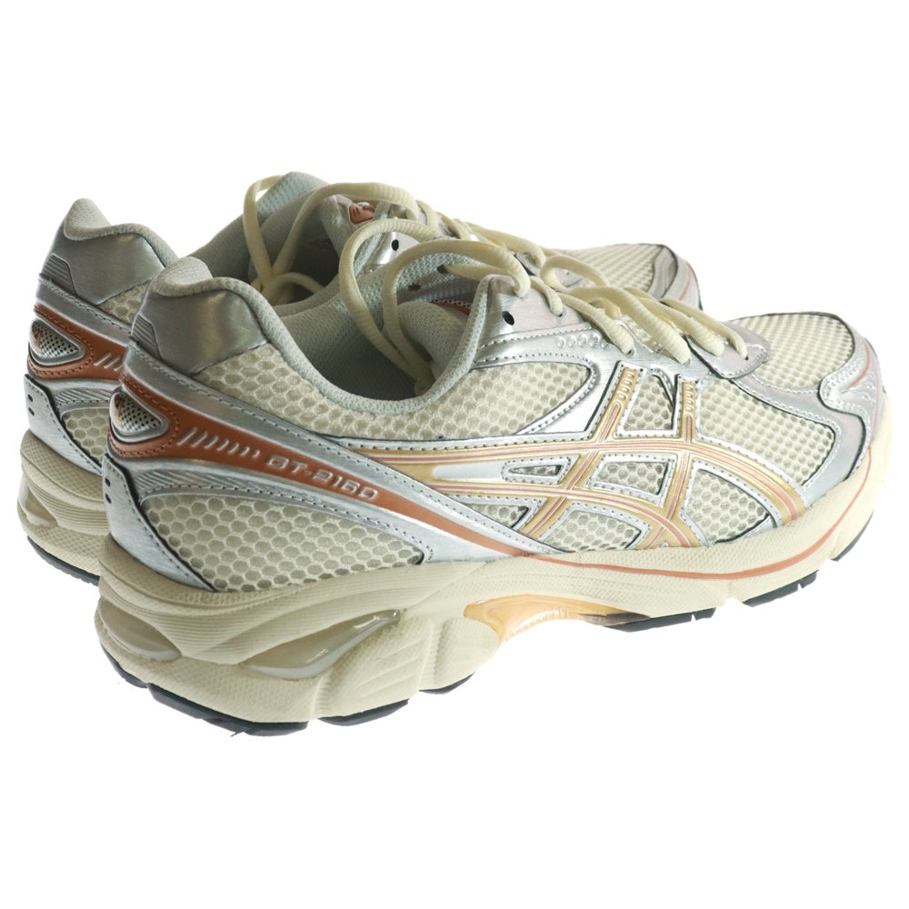 ASICS(アシックス) 24AW atmos GT-2160 MEDALIST ARCTIC アトモス メダリスト アークティックウルフ ピュアゴールド ローカット スニーカー US9/27cm 1203A511-100