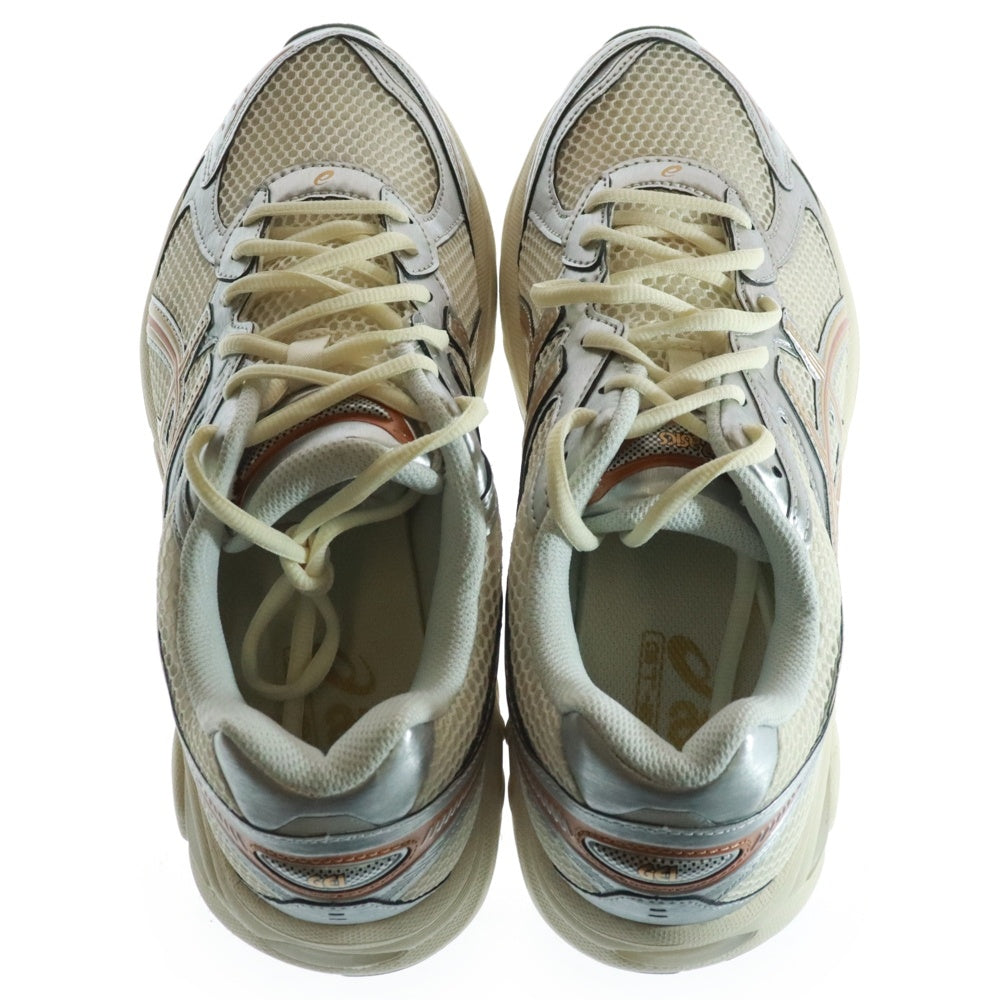 ASICS(アシックス) 24AW atmos GT-2160 MEDALIST ARCTIC アトモス メダリスト アークティックウルフ ピュアゴールド ローカット スニーカー US9/27cm 1203A511-100