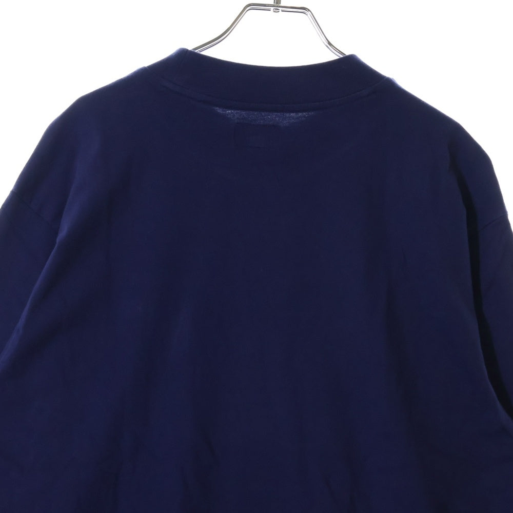 SUPREME(シュプリーム) 22AW Mock Neck L/S Top モックネック ロングスリーブ 長袖Tシャツ カットソー ブルー