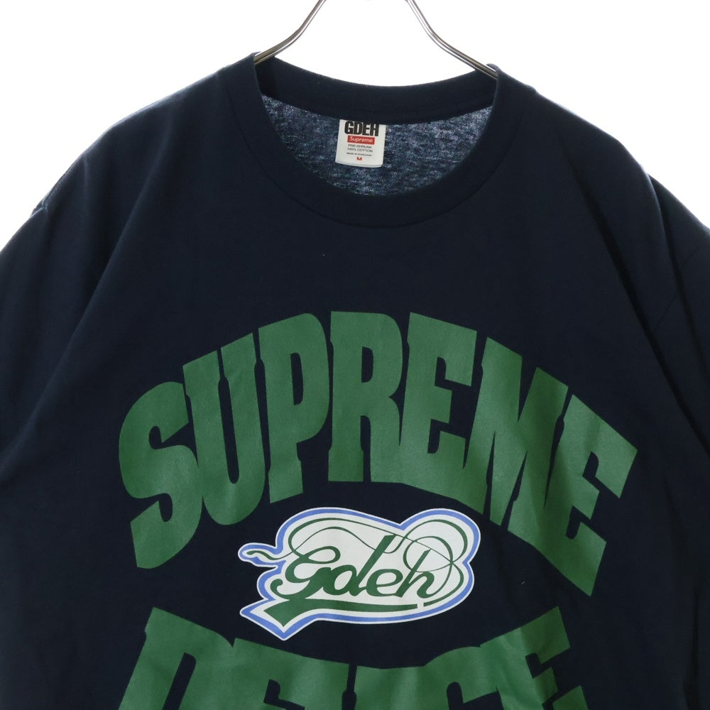 SUPREME(シュプリーム) 25SS ×GOODENOUGH Device Tee グッドイナフ デバイス クルーネック 半袖Tシャツ カットソー ネイビー