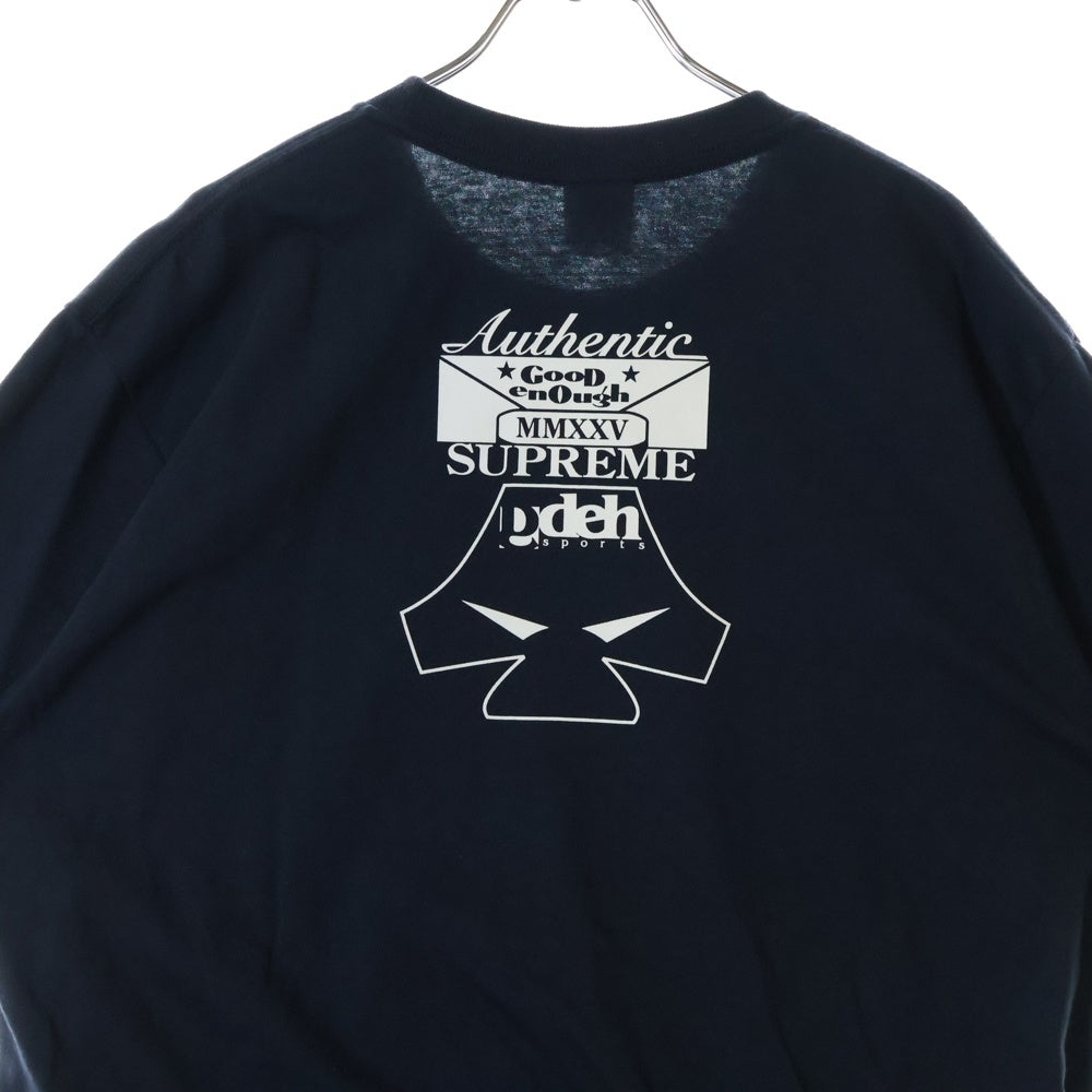SUPREME(シュプリーム) 25SS ×GOODENOUGH Device Tee グッドイナフ デバイス クルーネック 半袖Tシャツ カットソー ネイビー