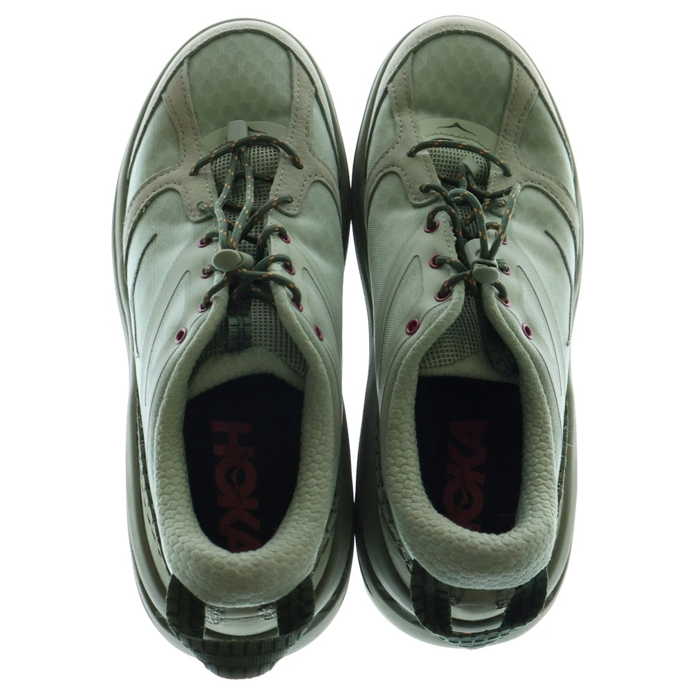HOKA ONE ONE(ホカオネオネ) BONDI B3 LS ボンダイ メッシュ ローカットスニーカー グリーン US8.5/26.5cm 1155351