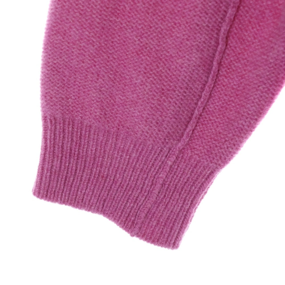 RAF SIMONS(ラフシモンズ) 22AW Loose Fit Braid Relief Printed Sweater グラフィックプリント ニットセーター ピンク 222-855