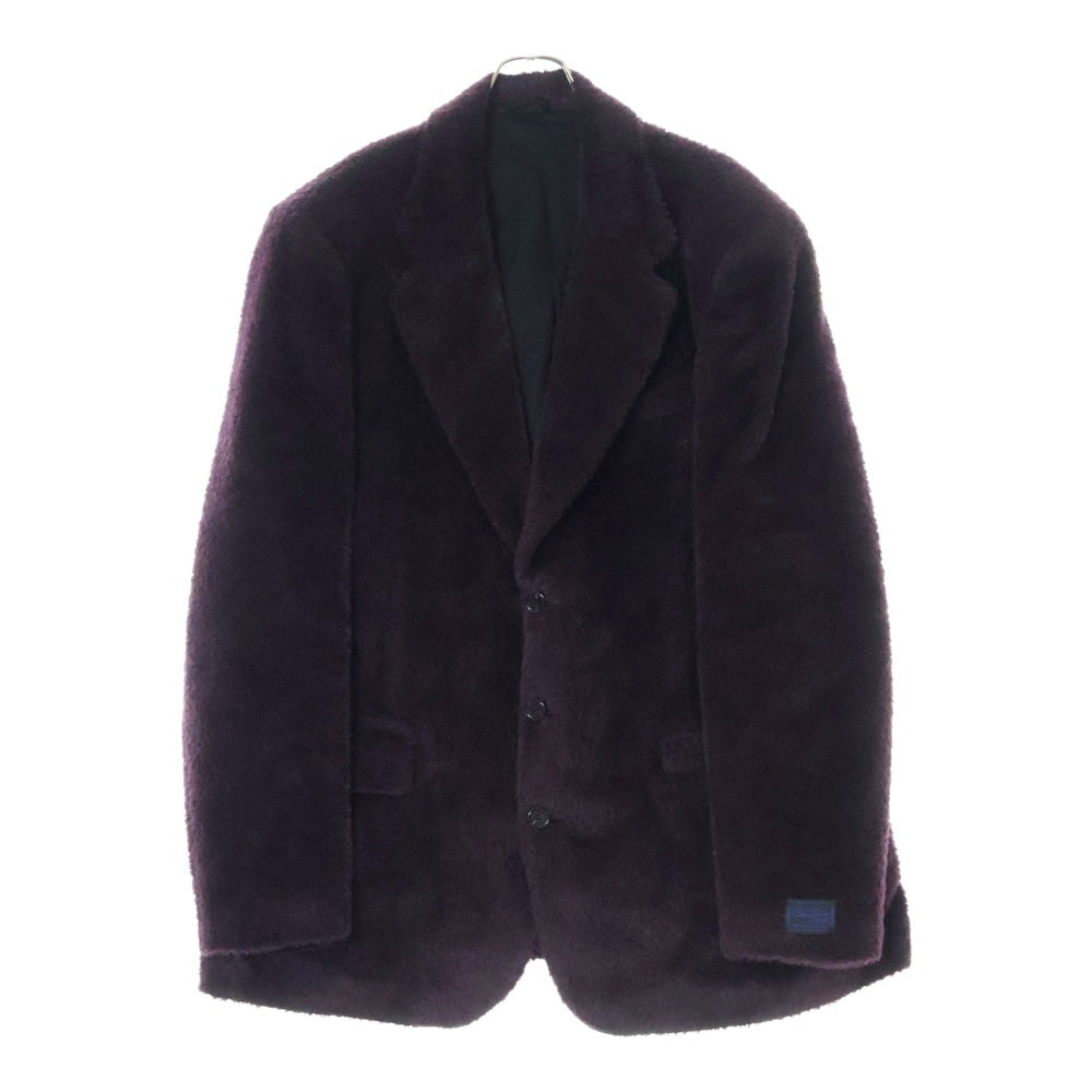 RAF SIMONS(ラフシモンズ) 22AW アルパカ混 オーバーサイズ ブレザー ジャケット パープル 222-M545A