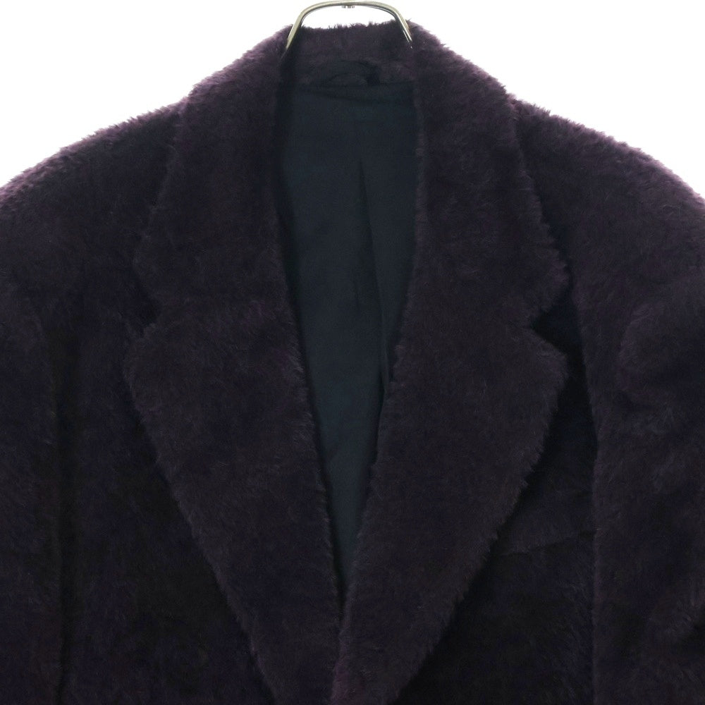 RAF SIMONS(ラフシモンズ) 22AW アルパカ混 オーバーサイズ ブレザー ジャケット パープル 222-M545A