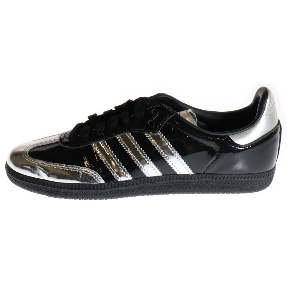 adidas(アディダス) ×ATMOS SAMBA Tuxedo アトモス サンバ タキシード パテント ローカットスニーカー ブラック US6.5/24.5cm IH3364