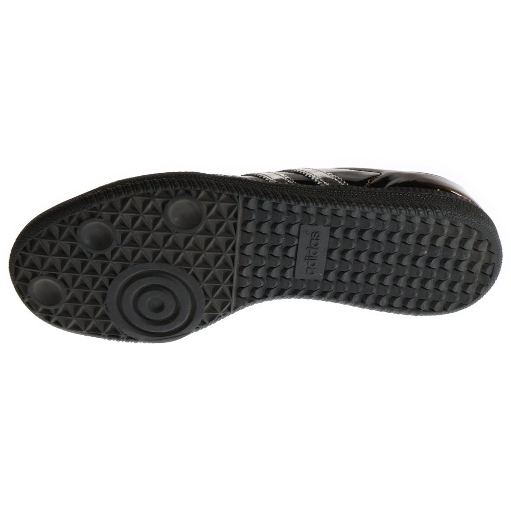 adidas(アディダス) ×ATMOS SAMBA Tuxedo アトモス サンバ タキシード パテント ローカットスニーカー ブラック US6.5/24.5cm IH3364