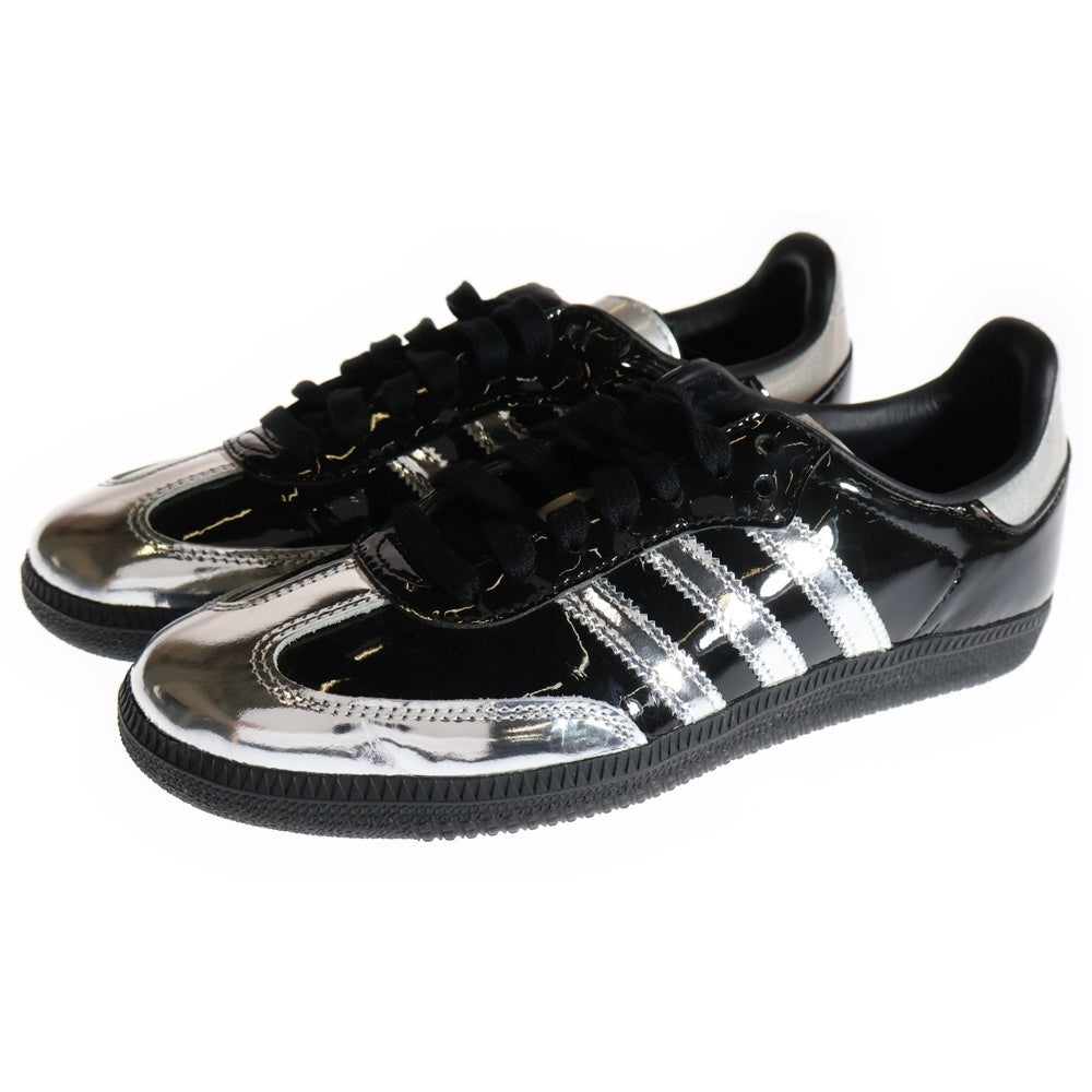 adidas(アディダス) ×ATMOS SAMBA Tuxedo アトモス サンバ タキシード パテント ローカットスニーカー ブラック US6.5/24.5cm IH3364