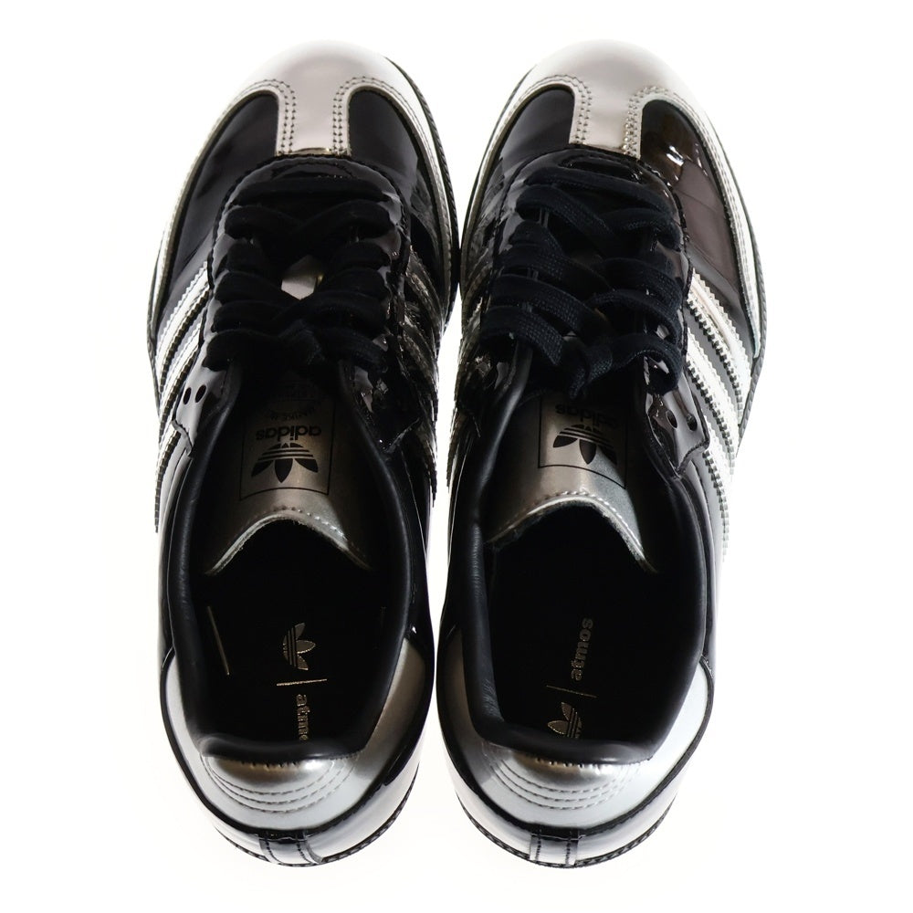 adidas(アディダス) ×ATMOS SAMBA Tuxedo アトモス サンバ タキシード パテント ローカットスニーカー ブラック US6.5/24.5cm IH3364