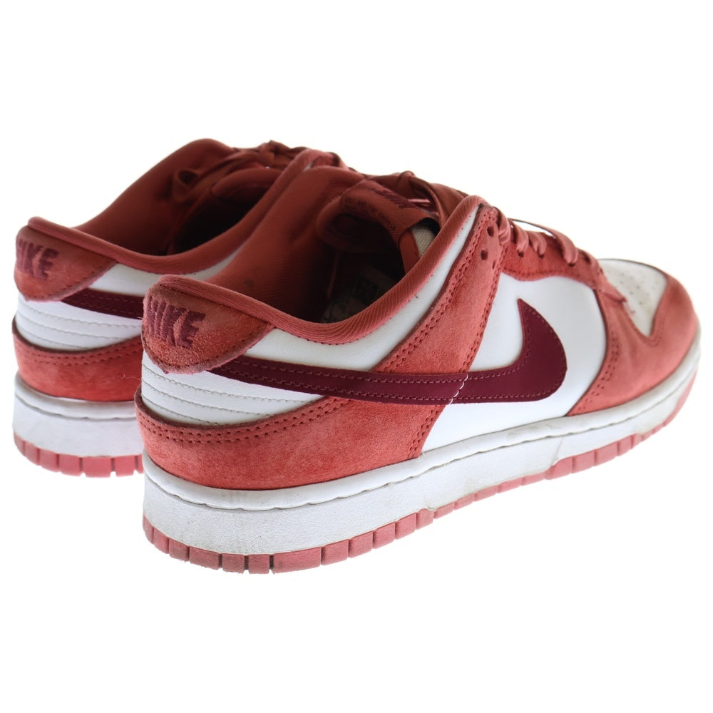 NIKE(ナイキ) WMNS DUNK LOW Valentines Day 2024 ウィメンズ ダンク バレンタイン ローカットスニーカー レッド/ホワイト US8/25cm FQ7056-100