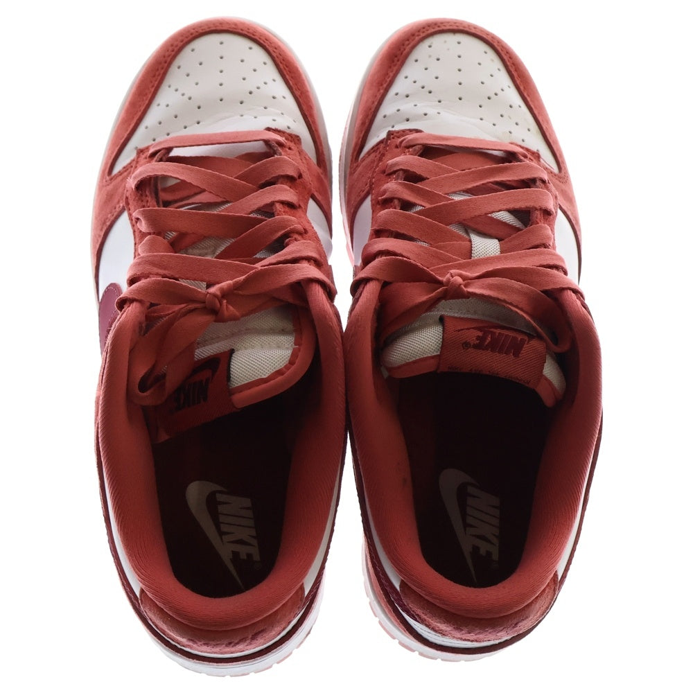 NIKE(ナイキ) WMNS DUNK LOW Valentines Day 2024 ウィメンズ ダンク バレンタイン ローカットスニーカー レッド/ホワイト US8/25cm FQ7056-100