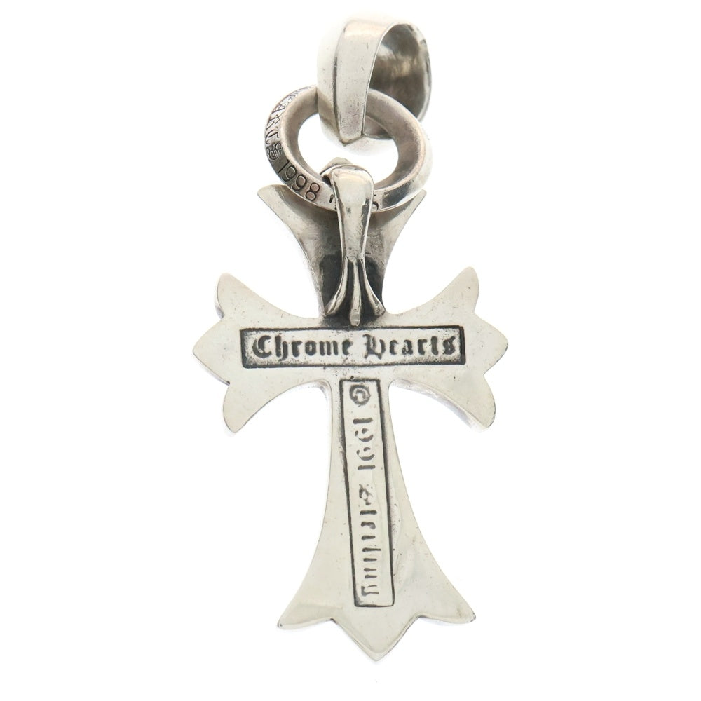 CHROME HEARTS(クロムハーツ) CH CRS SML W/BALE Wベイル スモールCHクロス ペンダントトップ シルバー BCA218