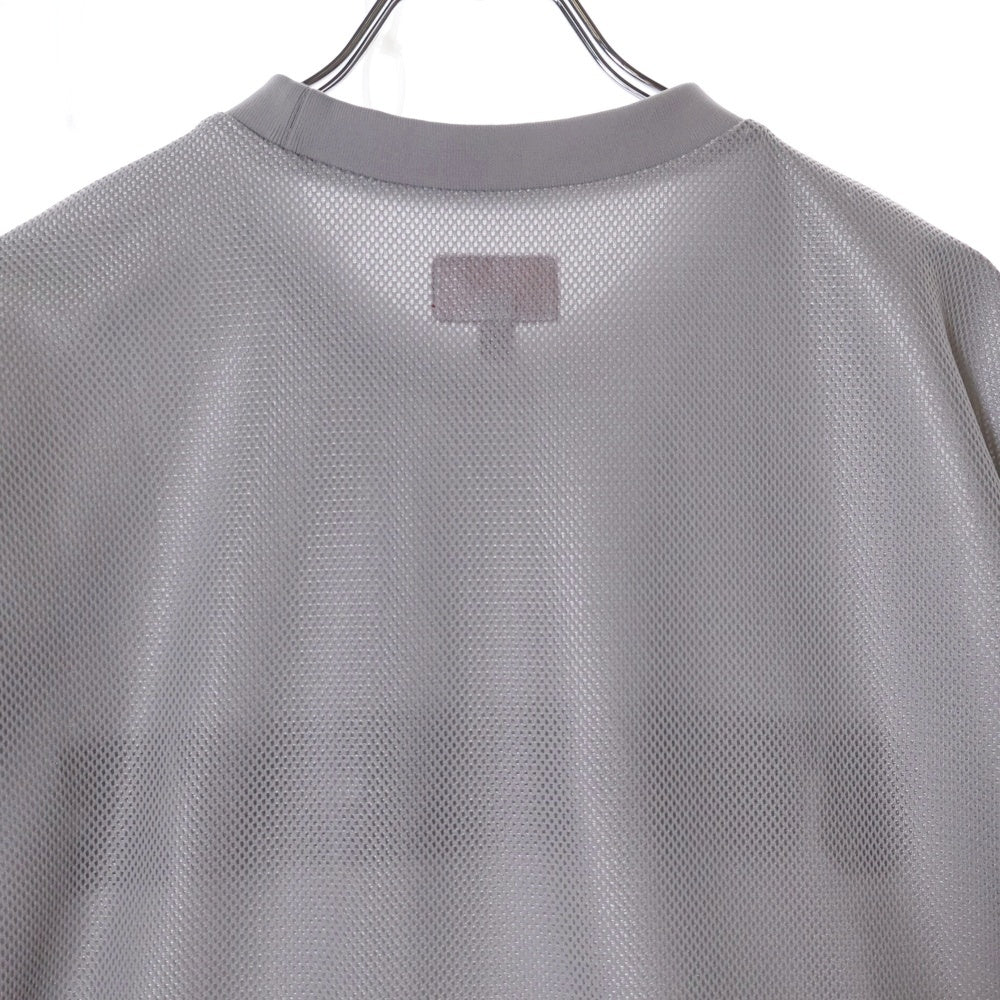 SUPREME(シュプリーム) 20SS Dazzle Mesh S/S Top ロゴ メッシュ 半袖Tシャツ グレー
