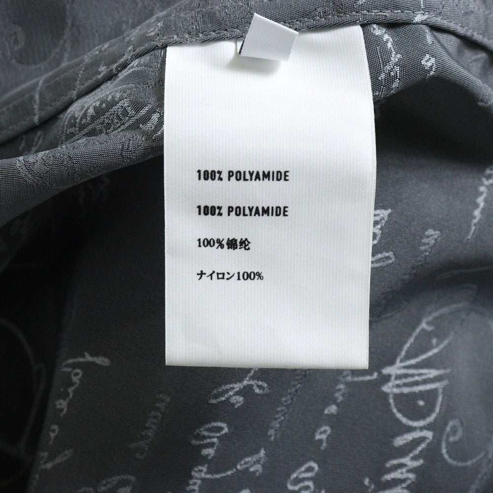 Berluti(ベルルッティ) カリグラフィ ナイロン ジップアップパーカー ジャケット グレー R17OBU71PAEF
