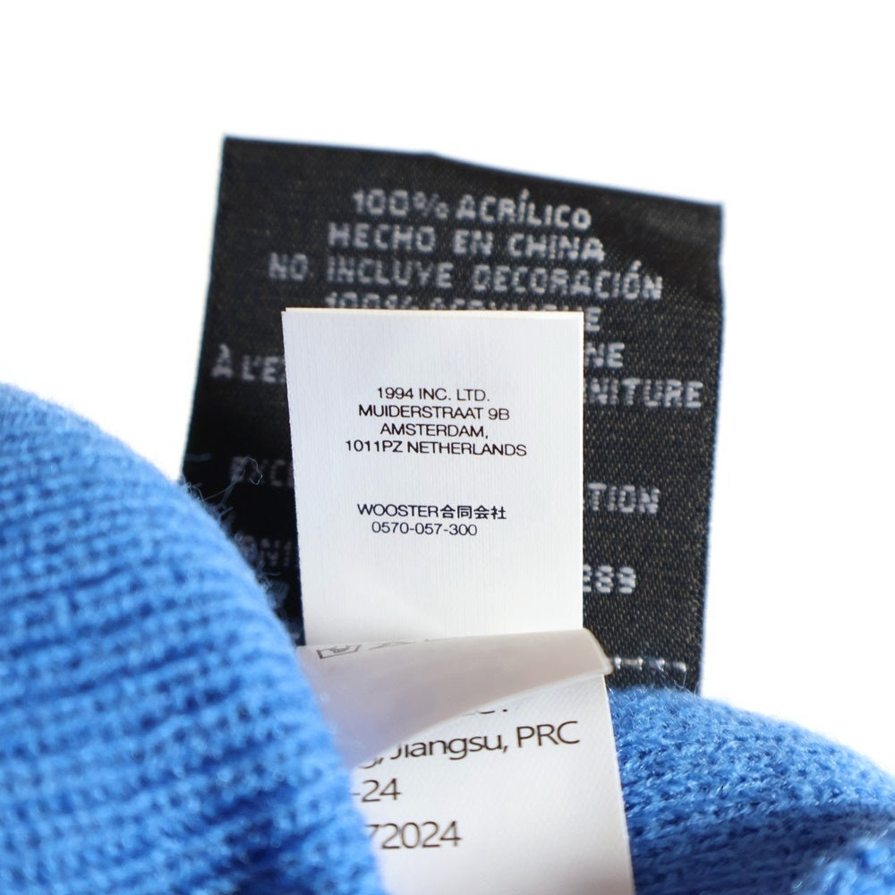 SUPREME(シュプリーム) 24AW ×NEW ERA S Logo Beanie ニューエラ エスロゴ ビーニー ニットキャップ 帽子 ブルー