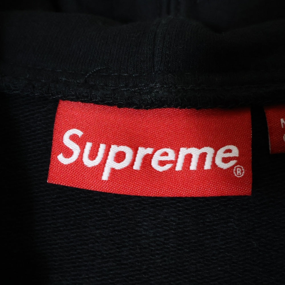 SUPREME(シュプリーム) 14SS ×ANTI HERO Zip Up Hoodie Sweat Shirt アンタイヒーロー ジップアップ スウェットパーカー フーディ ブラック