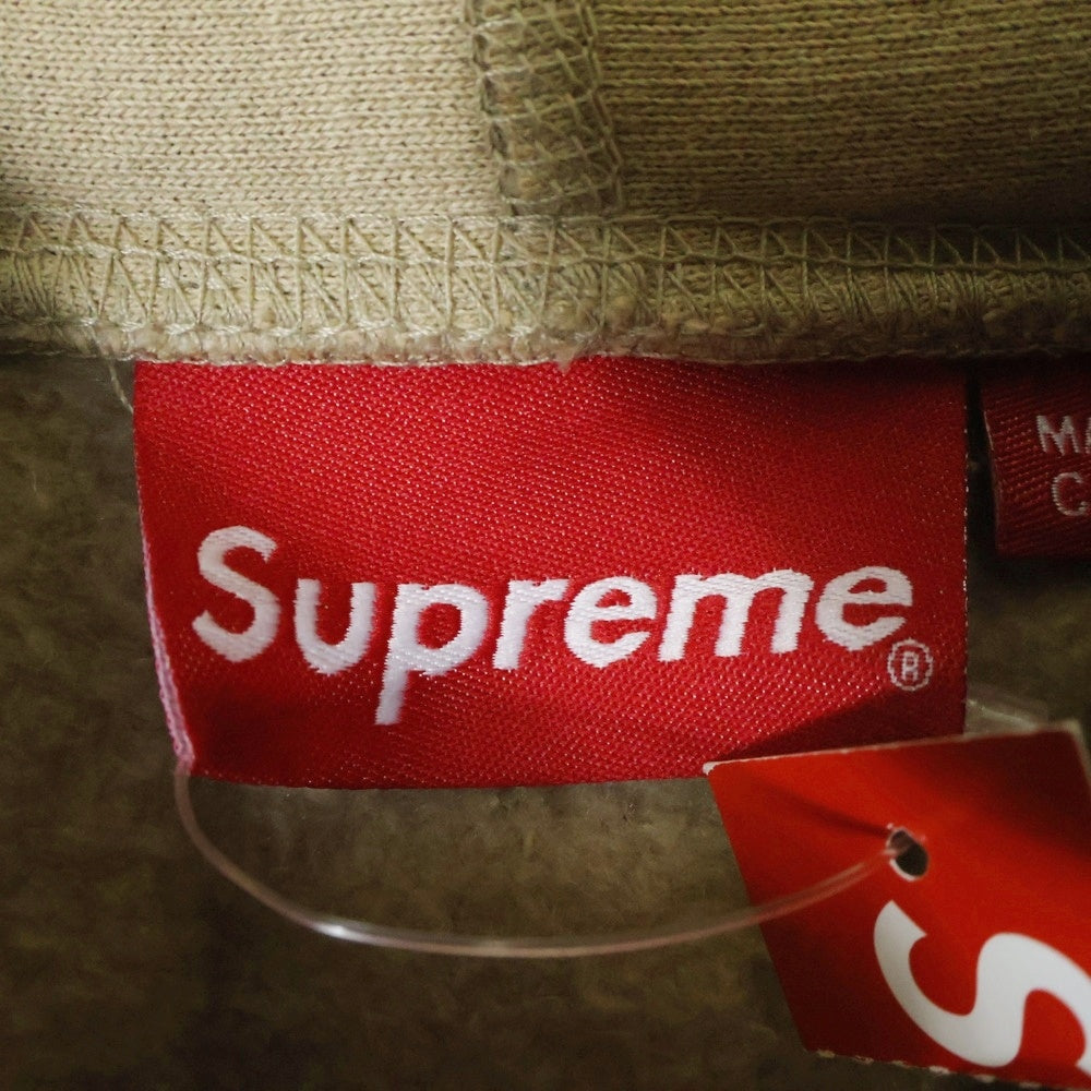 SUPREME(シュプリーム) 23SS Motion Logo Hooded Sweatshirt モーションロゴプリント プルオーバー スウェットパーカー フーディー ベージュ