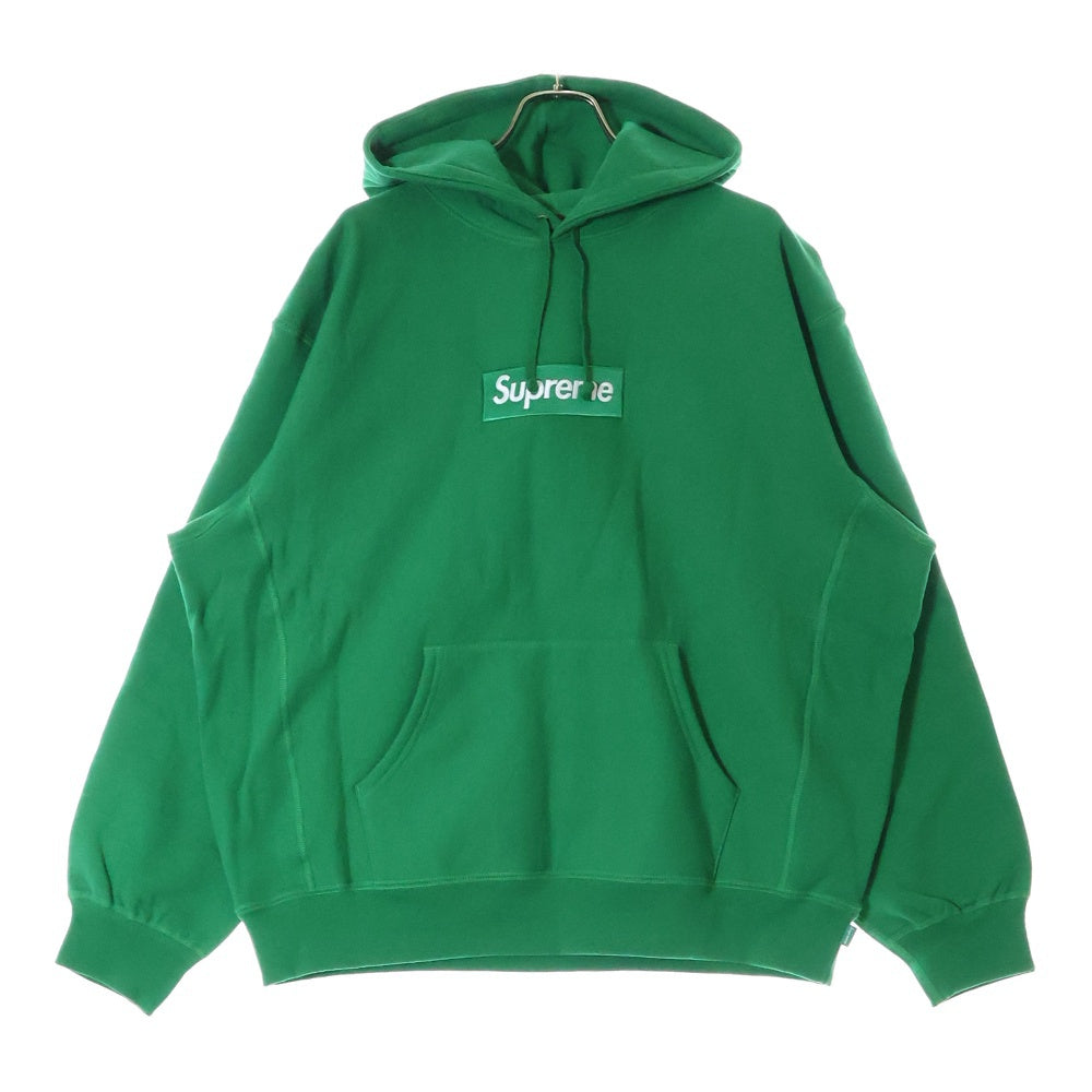 SUPREME(シュプリーム) 24AW Box Logo Hooded Sweatshirt ボックスロゴ プルオーバースウェットパーカー フーディー グリーン