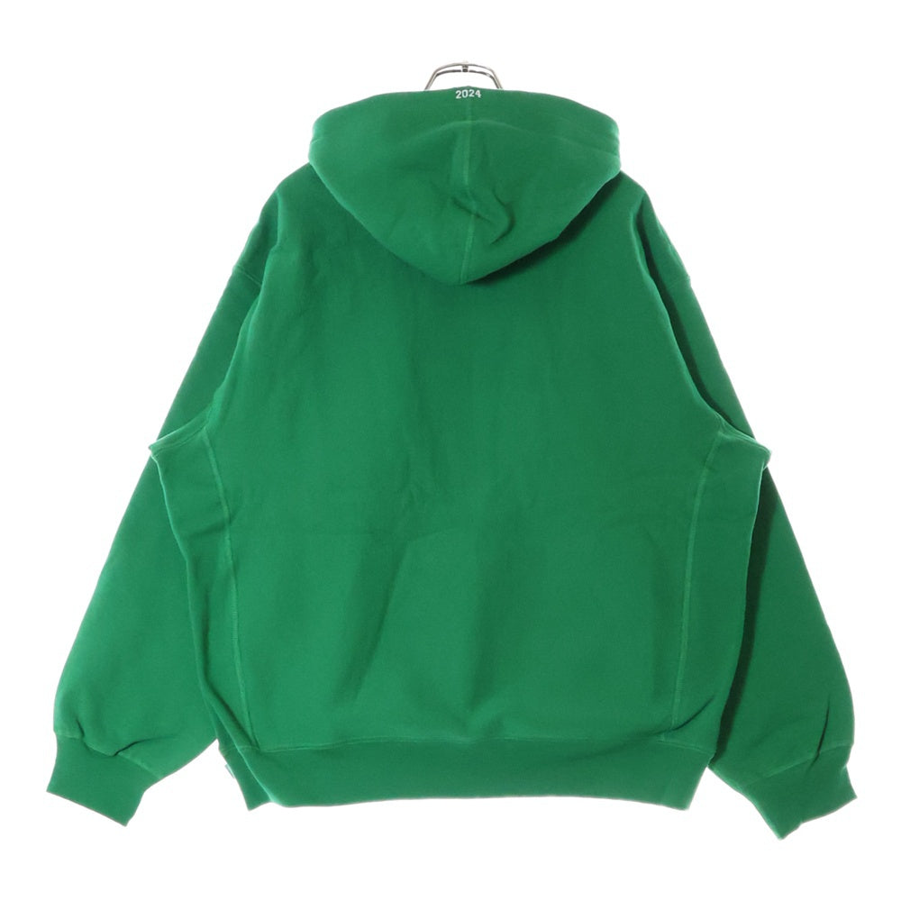 SUPREME(シュプリーム) 24AW Box Logo Hooded Sweatshirt ボックスロゴ プルオーバースウェットパーカー フーディー グリーン