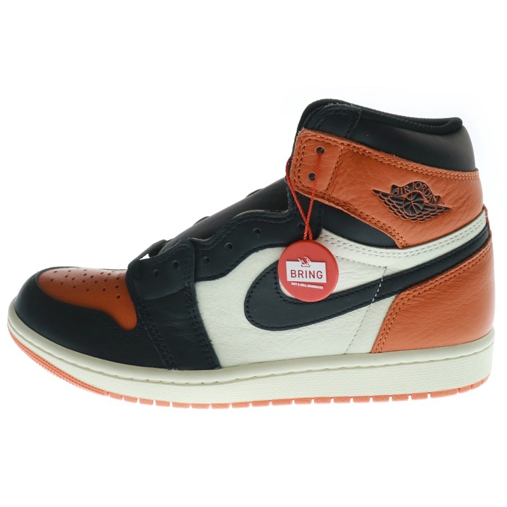 NIKE(ナイキ) AIR JORDAN 1 RETRO HIGH OG Shattered Backboard エア ジョーダン 1 レトロ シャッタードバックボード ハイカットスニーカー US8/26.0cm DZ5485-008