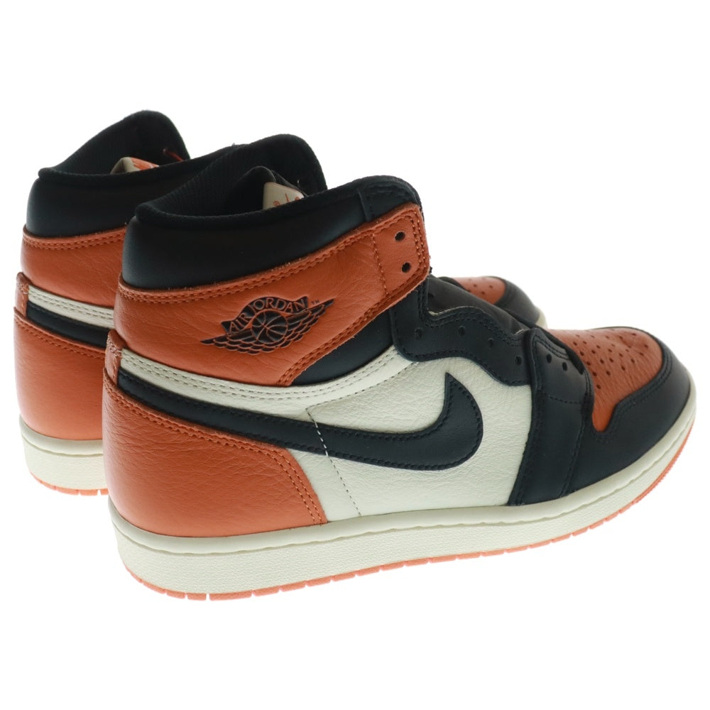 NIKE(ナイキ) AIR JORDAN 1 RETRO HIGH OG Shattered Backboard エア ジョーダン 1 レトロ シャッタードバックボード ハイカットスニーカー US8/26.0cm DZ5485-008