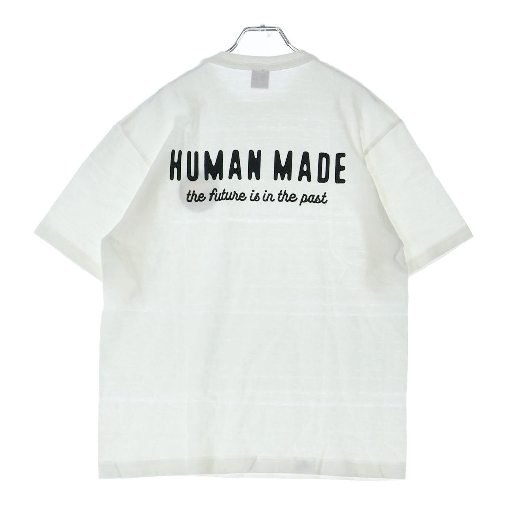 HUMAN MADE(ヒューマンメイド) 24SS GRAPHIC T-SHIRT ベアープリント半袖Tシャツ ホワイト HM28TE020
