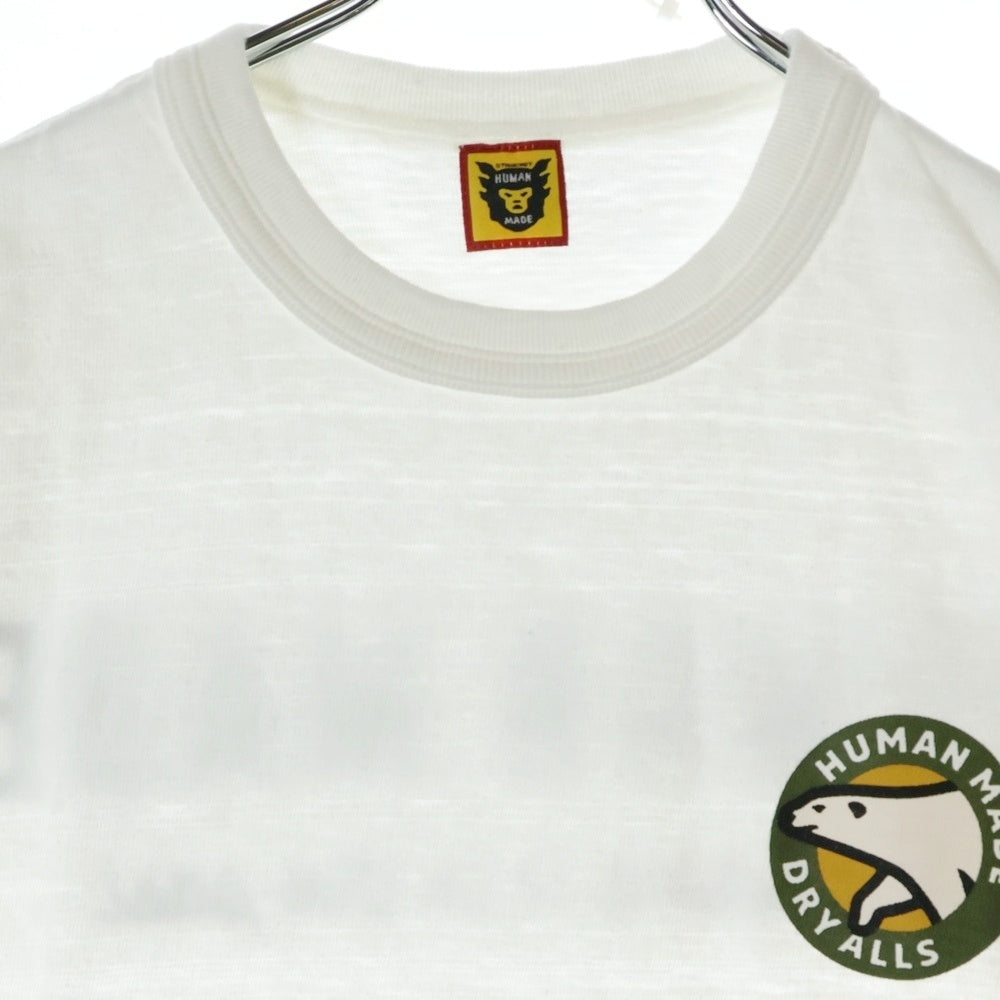 HUMAN MADE(ヒューマンメイド) 24SS GRAPHIC T-SHIRT ベアープリント半袖Tシャツ ホワイト HM28TE020