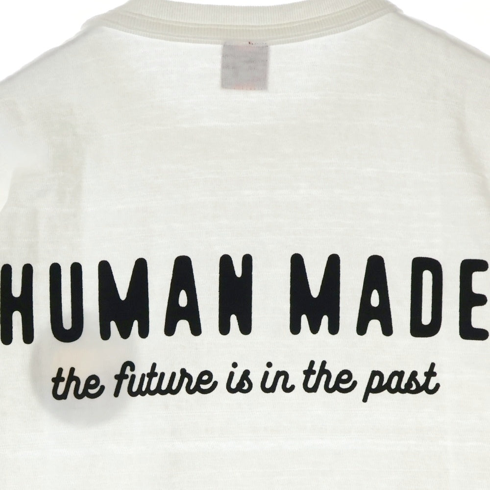 HUMAN MADE(ヒューマンメイド) 24SS GRAPHIC T-SHIRT ベアープリント半袖Tシャツ ホワイト HM28TE020