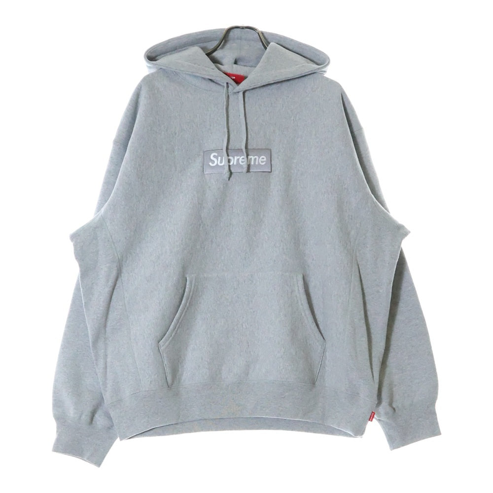 SUPREME(シュプリーム) 24AW Box Logo Hooded Sweatshirt ボックスロゴ プルオーバースウェットパーカー フーディー グレー