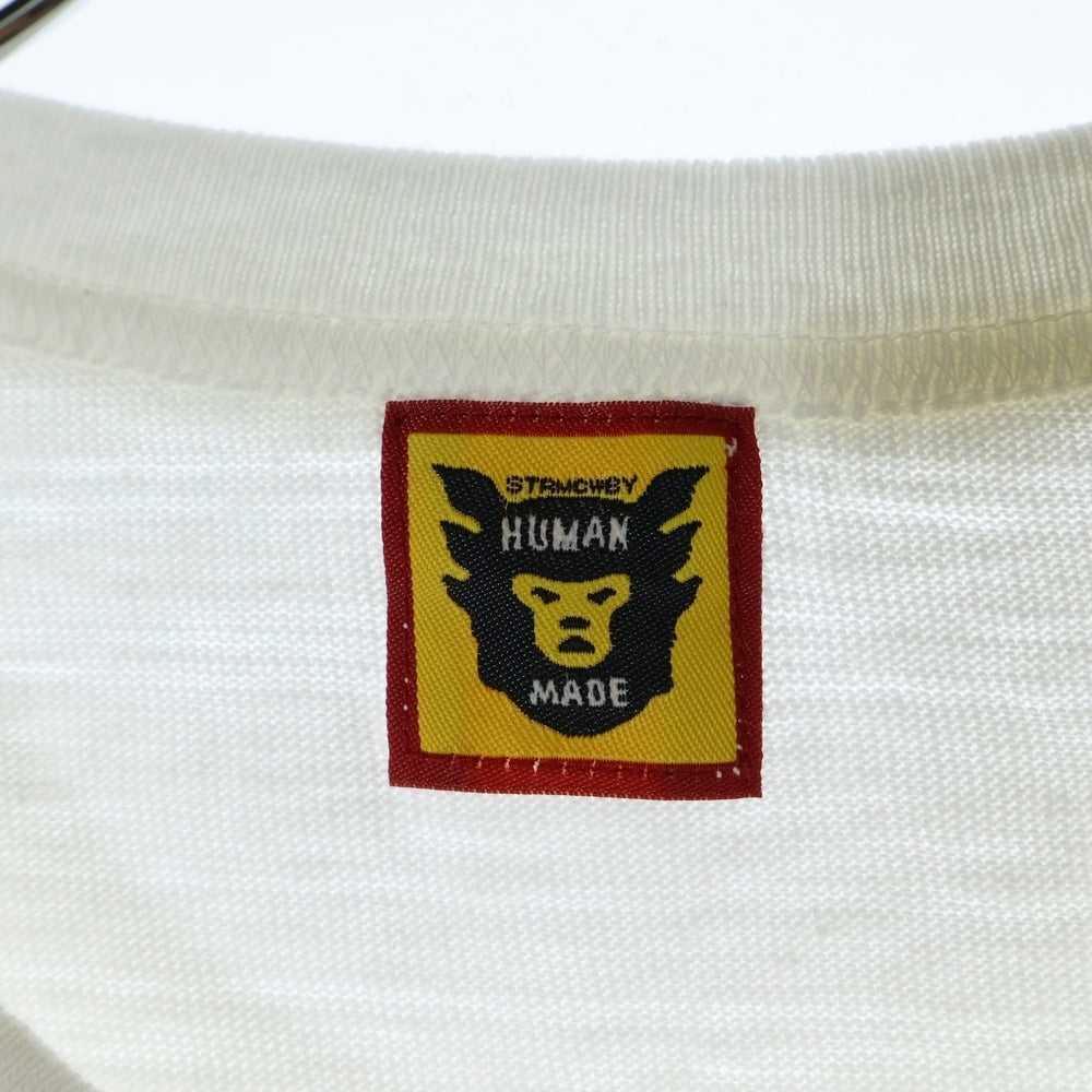 HUMAN MADE(ヒューマンメイド) 24AW GRAPHIC T-SHIRT DUCK グラフィック ダックプリント 鴨 半袖Tシャツ ホワイト HM28TE002