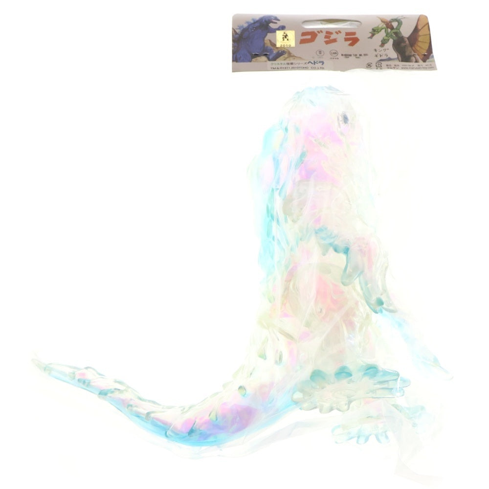 MARUSAN TOY(マルサントイ) 2010 世紀の大怪獣 クリスタル怪獣シリーズ ヘドラ ソフビ 人形 フィギュア クリア
