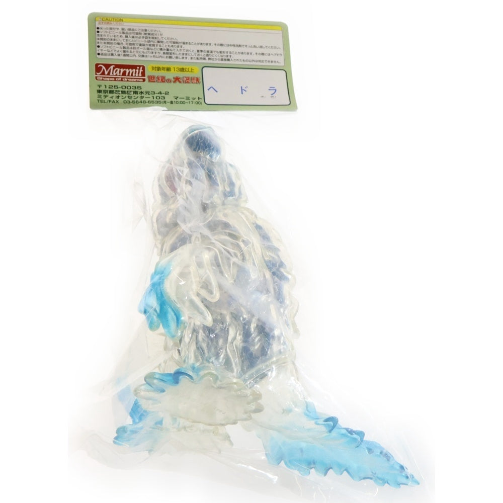 MARMIT(マーミット) 2010 世紀の大怪獣シリーズ ヘドラ 内部図解 ラメ ソフビ フィギュア 人形 クリア