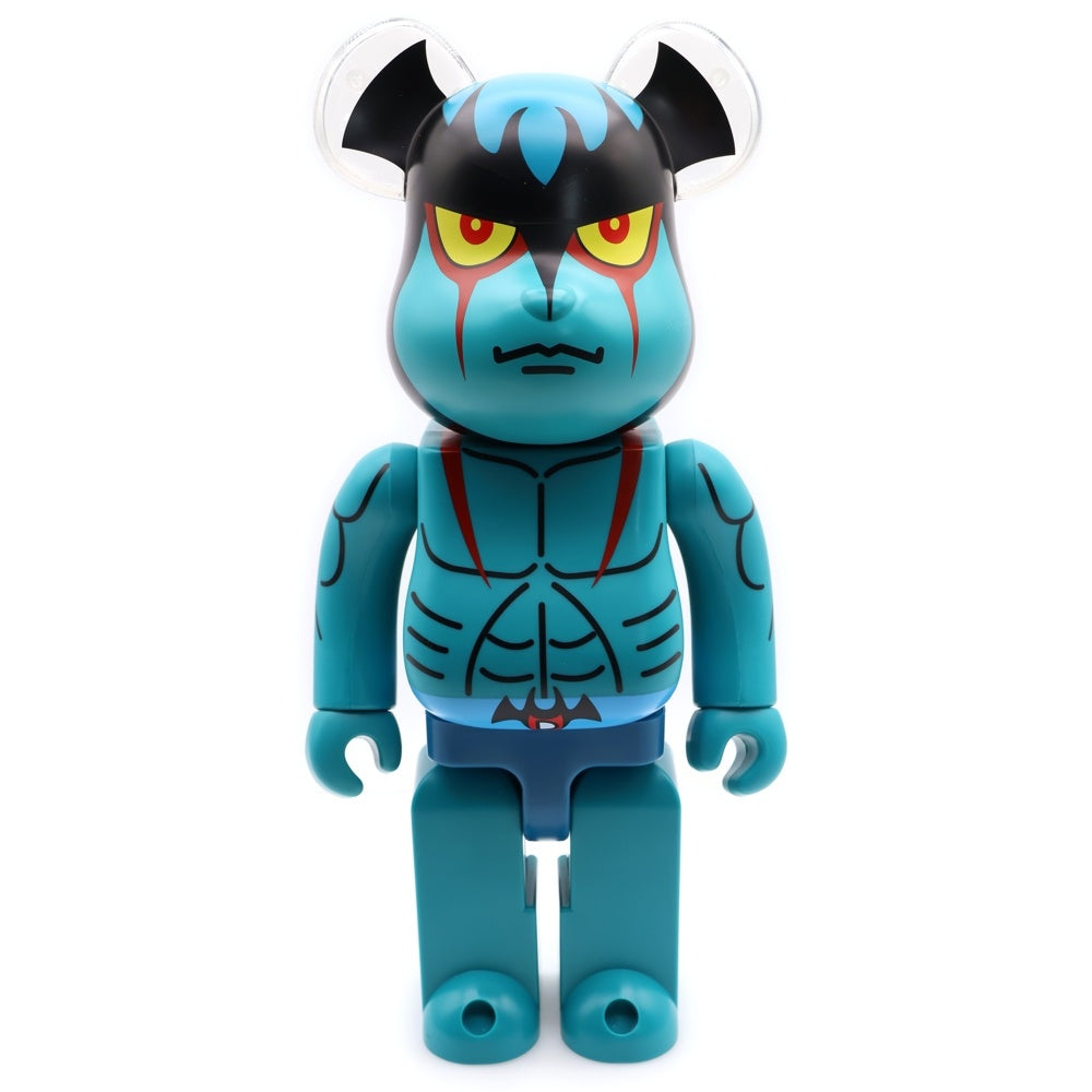 MEDICOM TOY(メディコムトイ) BE@RBRICK デビルマン誕生 40+1周年 特別企画 400% ベアブリック 人形 フィギュア ブルー/グリーン