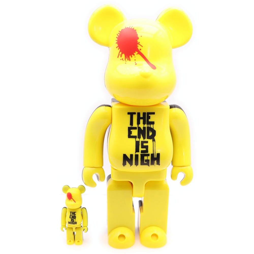 MEDICOM TOY(メディコムトイ) BE@RBRICK WATCHMEN THE END IS NIGH 400%&100% ベアブリック ウォッチメン ジ エンド イズ ナイ 人形 フィギュア イエロー