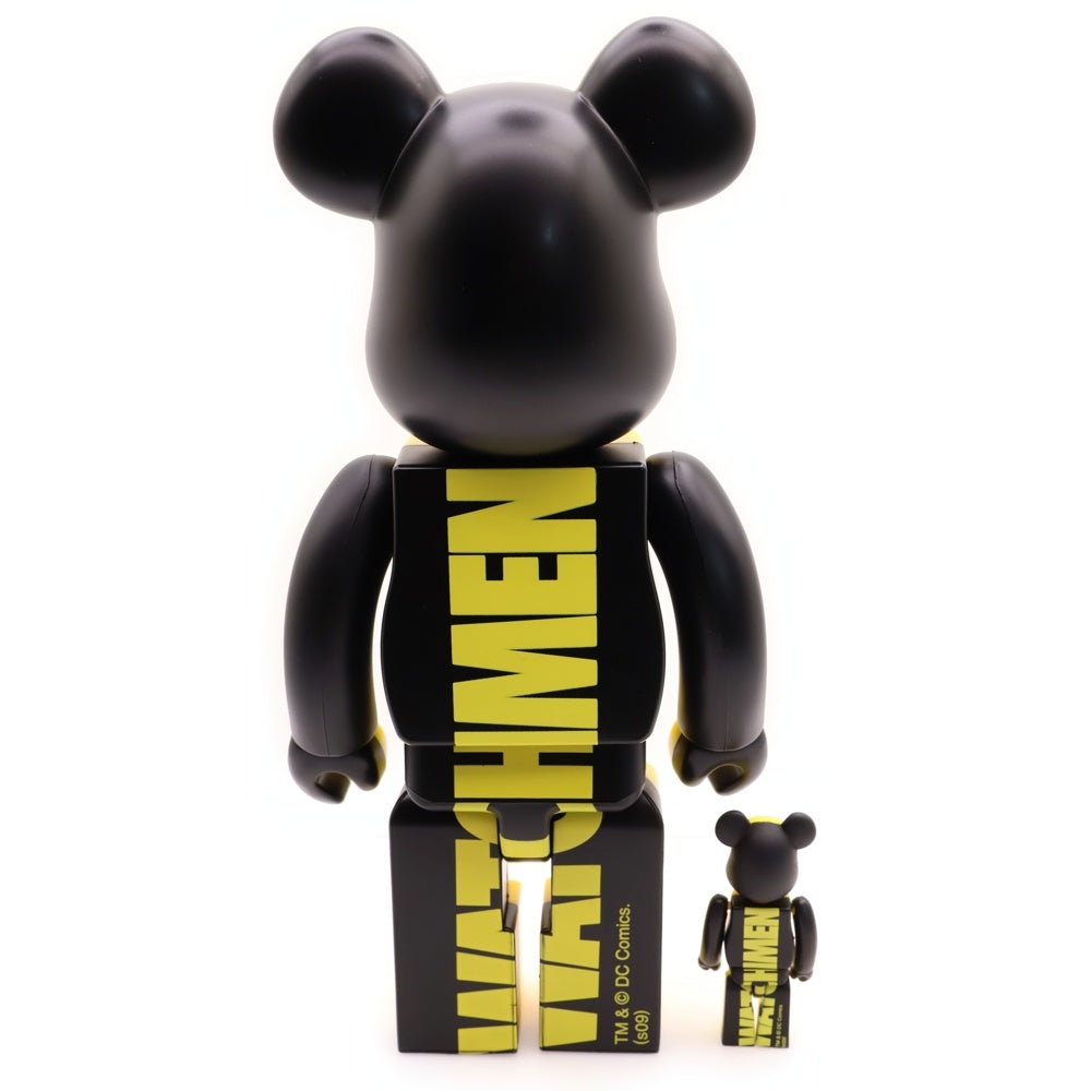 MEDICOM TOY(メディコムトイ) BE@RBRICK WATCHMEN THE END IS NIGH 400%&100% ベアブリック ウォッチメン ジ エンド イズ ナイ 人形 フィギュア イエロー