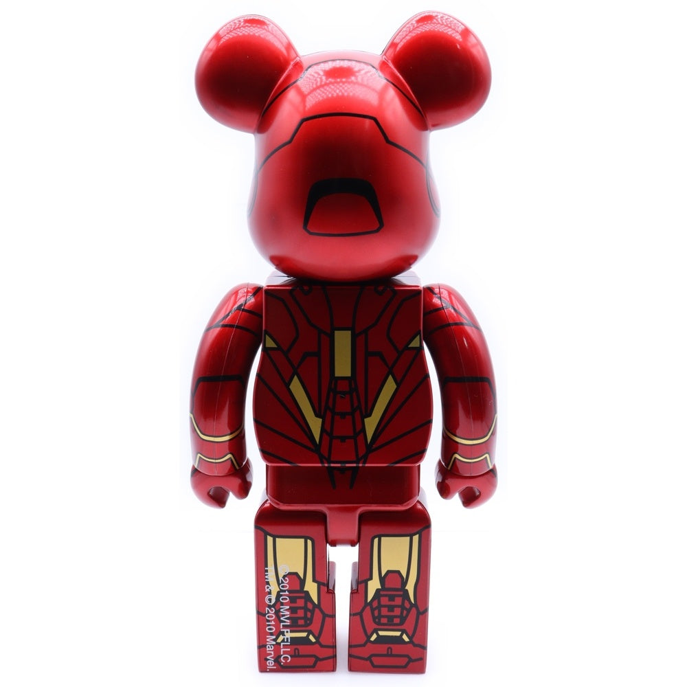 MEDICOM TOY(メディコムトイ) BE@RBRICK MARVEL IRON MAN 2 MARK 6 400% ベアブリック アイアンマン2 マーク6 人形 フィギュア レッド
