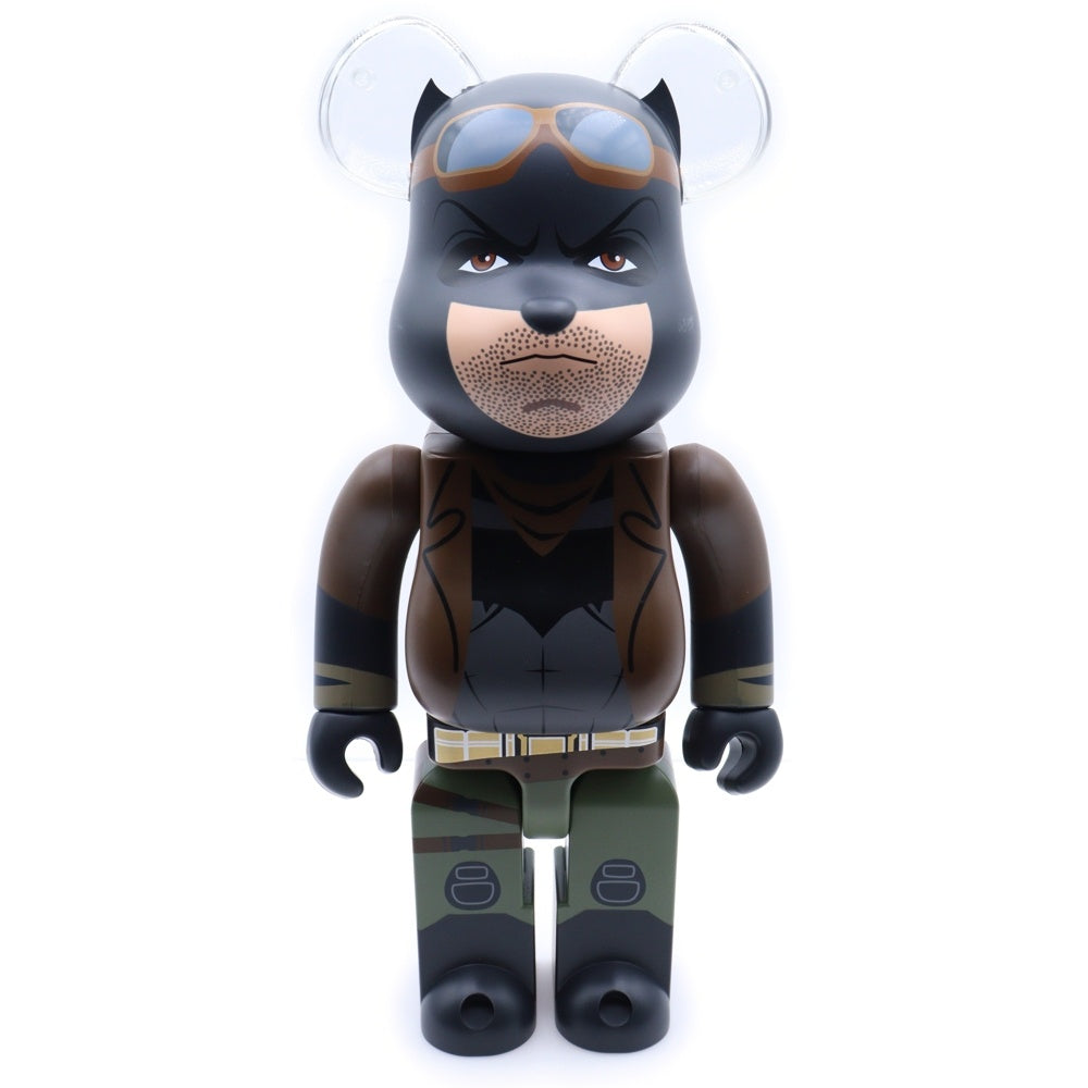 MEDICOM TOY(メディコムトイ) BE@RBRICK KNIGHTMARE BATMAN 400% ベアブリック ナイトメアバットマン 人形 フィギュア ブラック/ブラウン