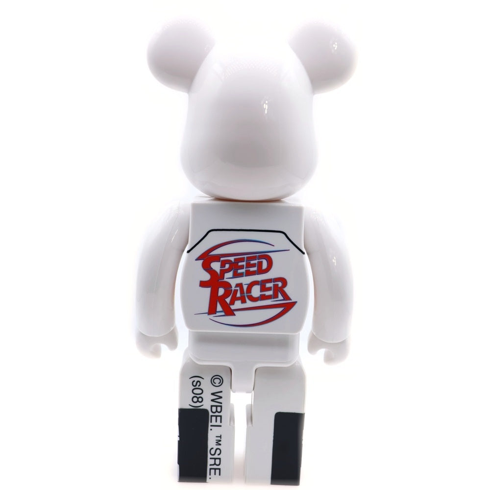 MEDICOM TOY(メディコムトイ) BE@RBRICK SPEED RACER 400% ベアブリック スピードレーサー 人形 フィギュア ホワイト/レッド