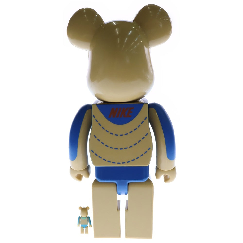 MEDICOM TOY(メディコムトイ) 2006年 BE@RBRICK NIKE SB 400%&50% ベアブリック ナイキ エスビー 人形 フィギュア イエロー/ブルー