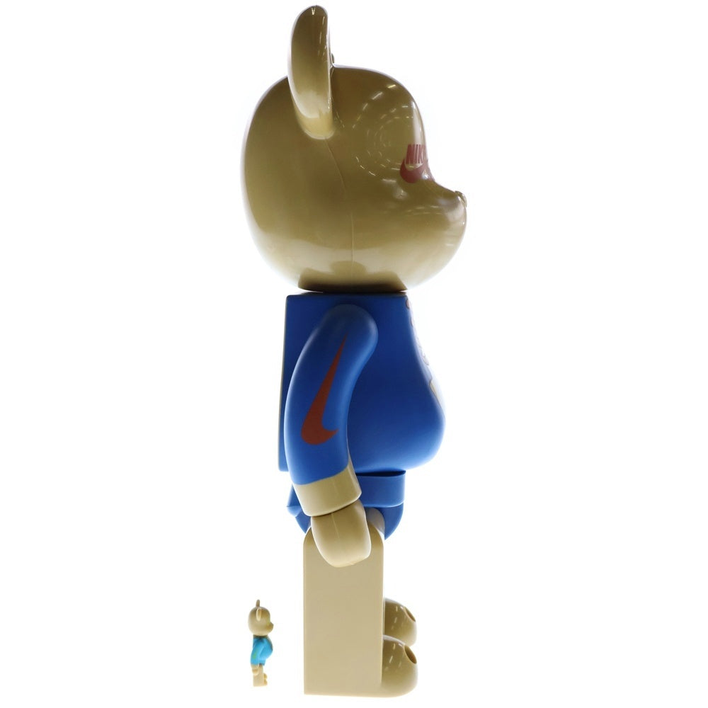 MEDICOM TOY(メディコムトイ) 2006年 BE@RBRICK NIKE SB 400%&50% ベアブリック ナイキ エスビー 人形 フィギュア イエロー/ブルー