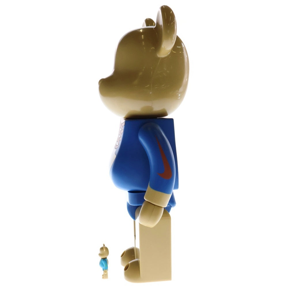 MEDICOM TOY(メディコムトイ) 2006年 BE@RBRICK NIKE SB 400%&50% ベアブリック ナイキ エスビー 人形 フィギュア イエロー/ブルー