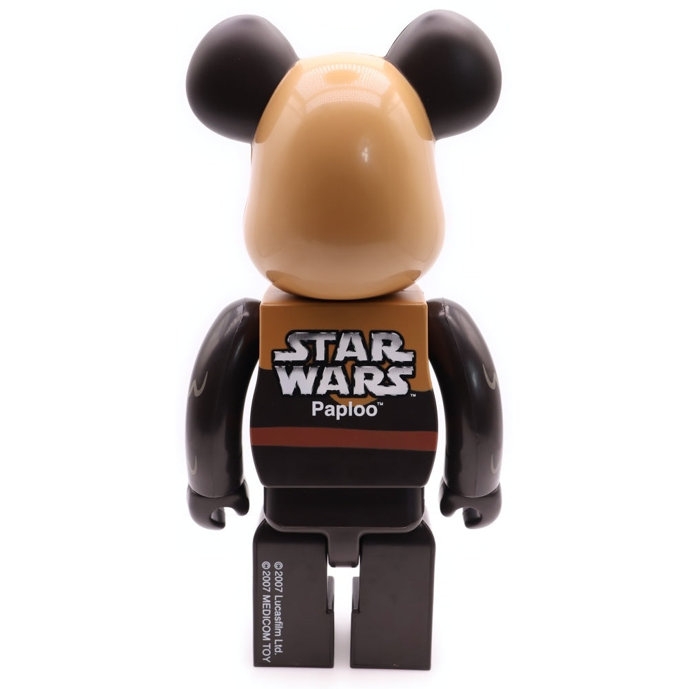 MEDICOM TOY(メディコムトイ) BE@RBRICK STAR WARS Paploo 400% ベアブリック スターウォーズ パプルー 人形 フィギュア ブラウン