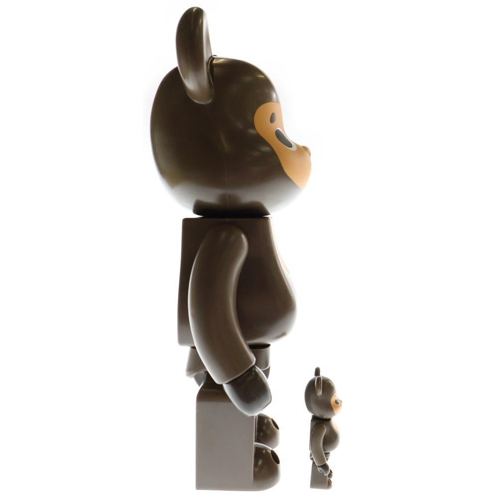 MEDICOM TOY(メディコムトイ) BE@RBRICK ベアブリック チェブラーシカ 100%&400%Set フィギュア 人形 ブラウン