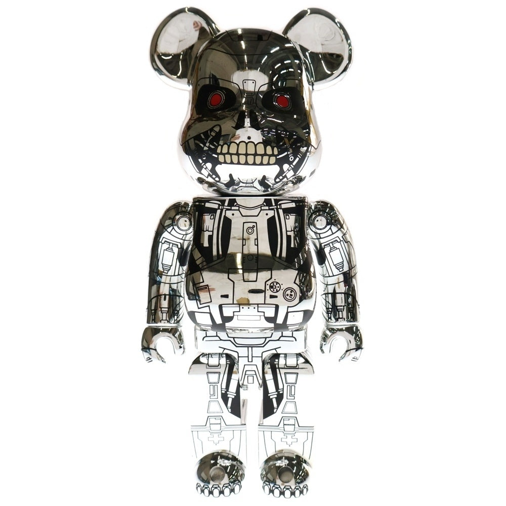 MEDICOM TOY(メディコムトイ) BE@RBRICK TERMINATOR SALVATION THE END BEGINS ベアブリック ターミネーター フィギュア 人形 シルバー