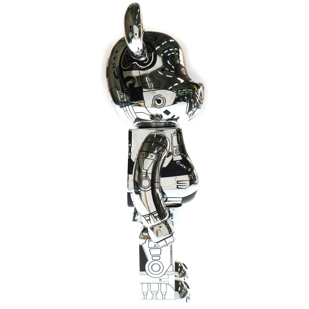 MEDICOM TOY(メディコムトイ) BE@RBRICK TERMINATOR SALVATION THE END BEGINS ベアブリック ターミネーター フィギュア 人形 シルバー