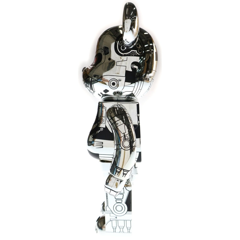 MEDICOM TOY(メディコムトイ) BE@RBRICK TERMINATOR SALVATION THE END BEGINS ベアブリック ターミネーター フィギュア 人形 シルバー