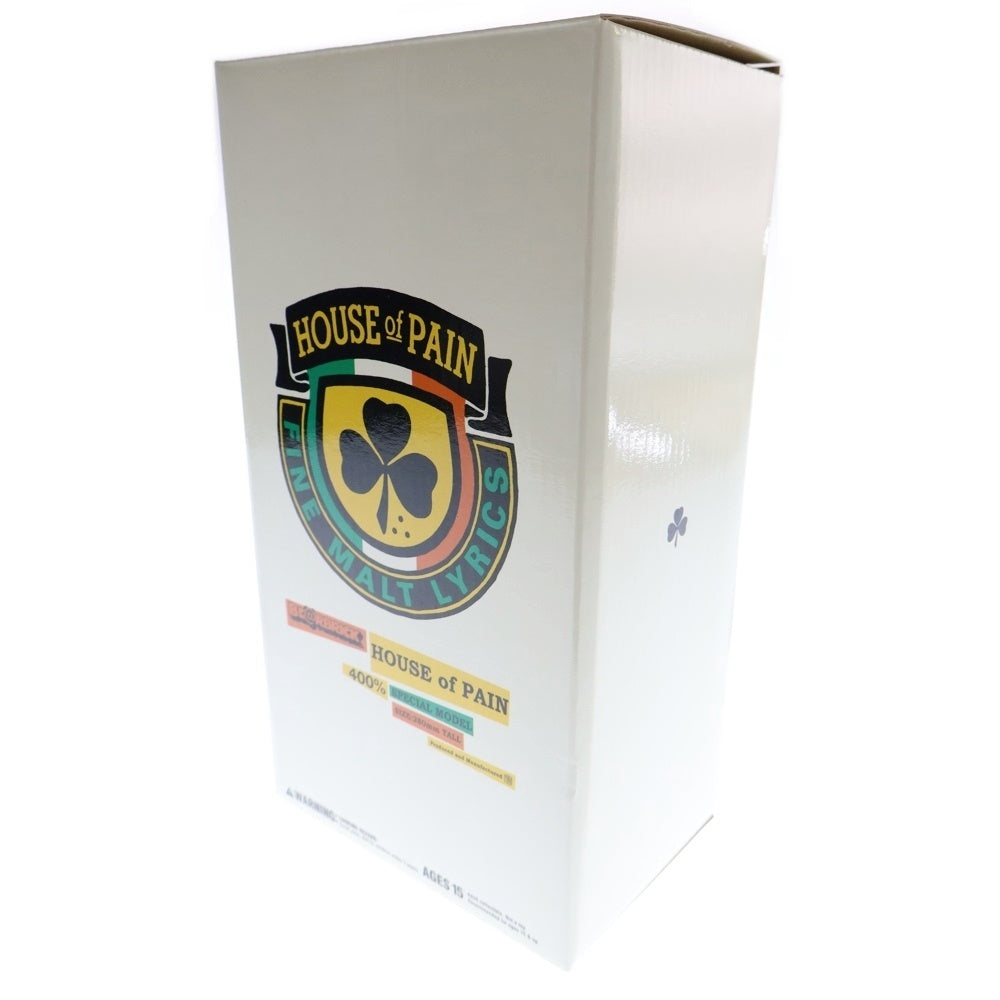 MEDICOM TOY(メディコムトイ) BE@RBRICK HOUSE of PAIN 400% ベアブリック ハウスオブペイン スぺシャルモデル フィギュア 人形 グリーン