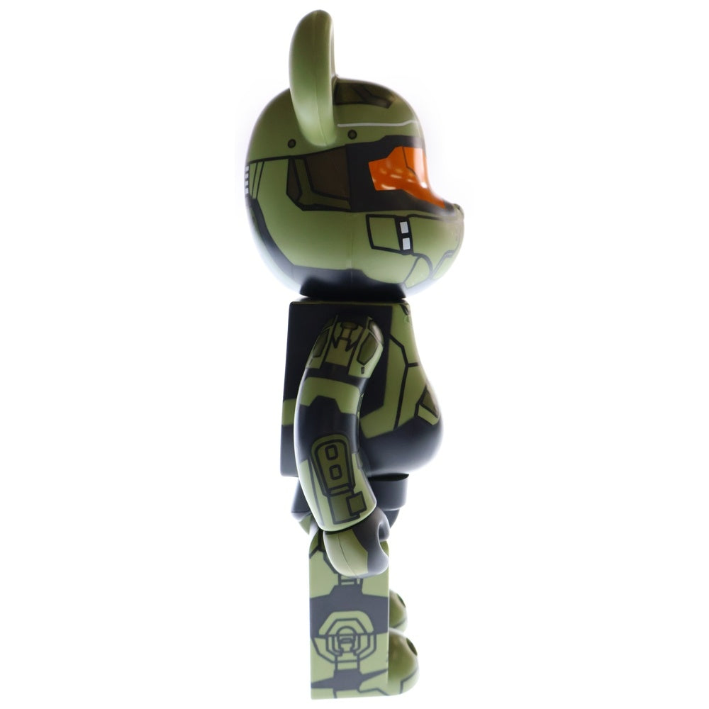 MEDICOM TOY(メディコムトイ) BE@RBRICK HALO MASTER CHIEF 400% ベアブリック ヘイロー マスターチーフ フィギュア 人形 カーキ